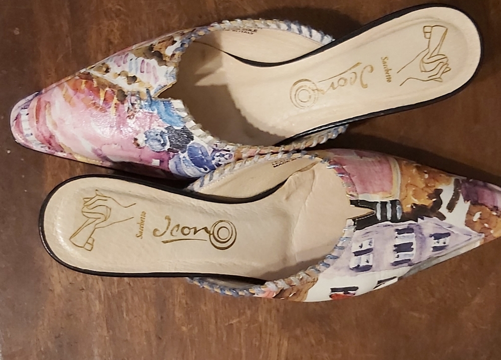 Icon handpainted slip-ons - Picture 8 of 9